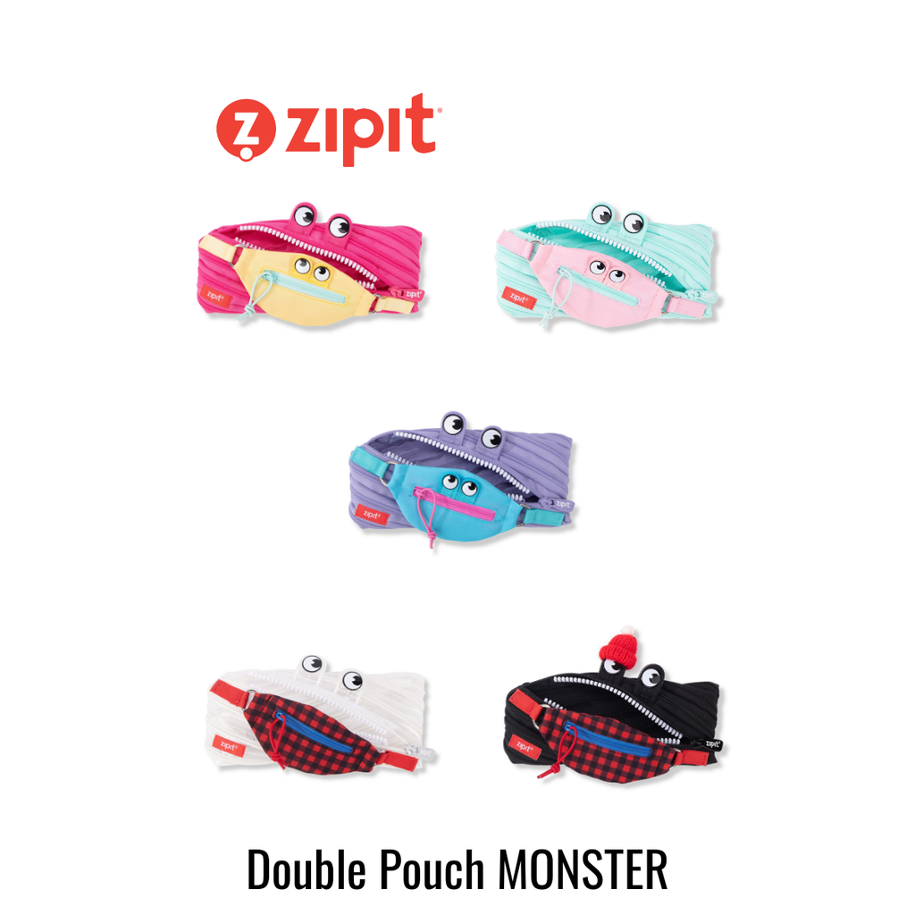 zipit 公式】Double Pouch MONSTER – Utopia