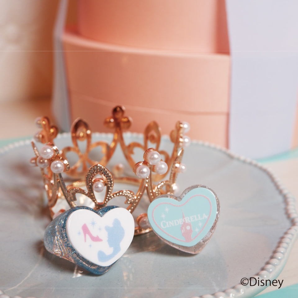 ディズニープリンセス リング2個セット（シンデレラ）