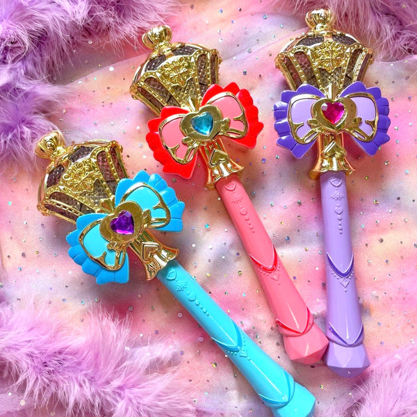 minacute公式】Nijiiro ponic コラボ ジュエルリボン ステッキ – Utopia