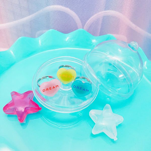 の〜の♡ minacute公式】ドリームハート キャンディリングセット – Utopia
