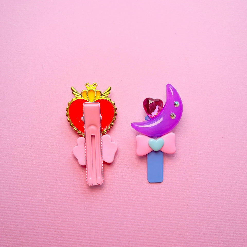 SWIMMERｘMymy　２ｏｎヘアクリップ　２個セット