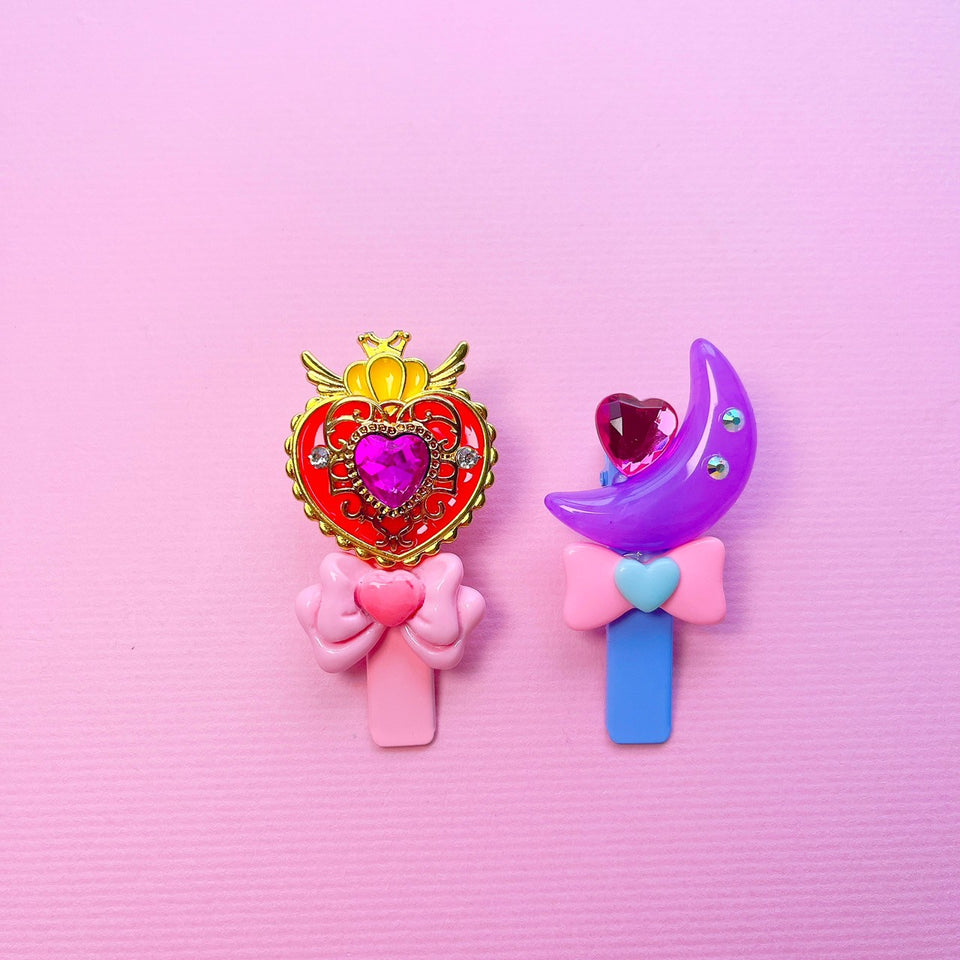SWIMMERｘMymy　２ｏｎヘアクリップ　２個セット