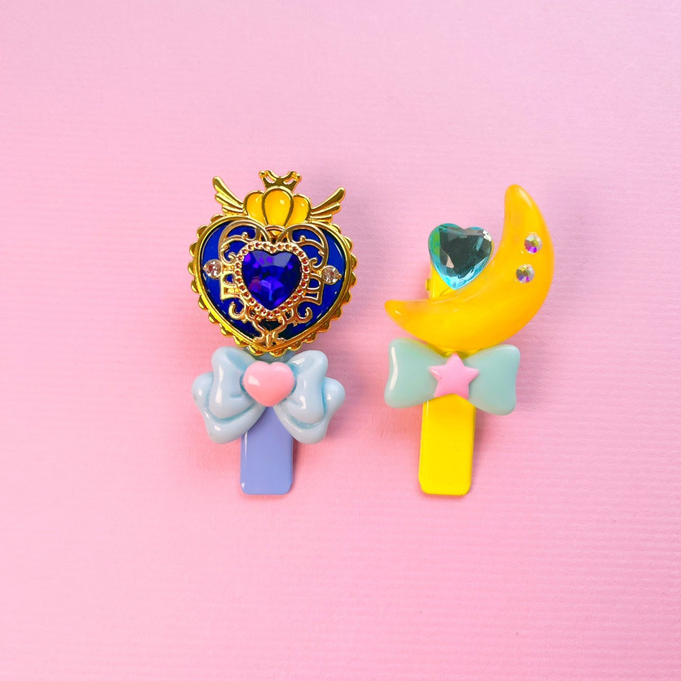SWIMMERｘMymy　２ｏｎヘアクリップ　２個セット
