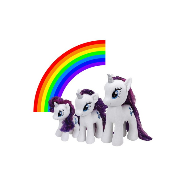 マイリトルポニー 数量限定　50cm ビッグサイズ　ラリティ　ぬいぐるみ本体 マイリトルポニー ラリティ BIGぬいぐるみ ビッグ 第2弾 - メルカリ