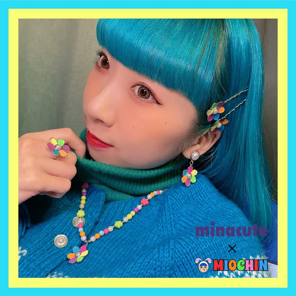 【MIOCHIN × mnct】フラワーヘアピンセット